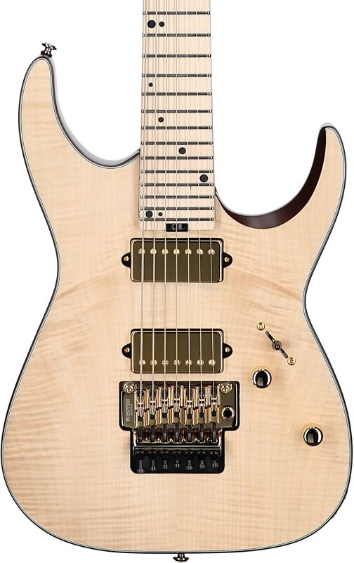 open zoom image for Charvel Angel Vivaldi DK24 GT7 HH "Betty" Electric Guitar, 7-String (with Gig Bag), Natural, Open Box (Very Good), Body Straight Front