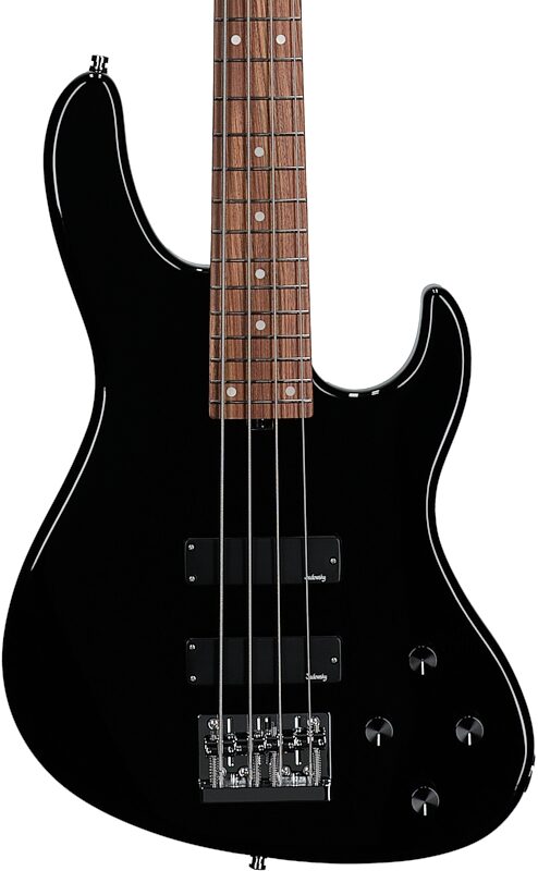 open zoom image for Sadowsky MetroExpress MS4 Modern Electric Bass, Morado Fingerboard (with Gig Bag), Black, Body Straight Front