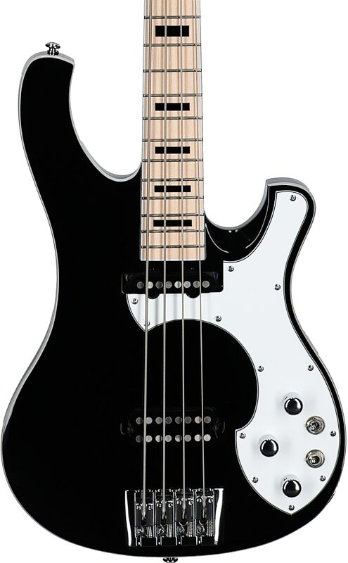 open zoom image for Schecter Stargazer 4 Electric Bass, Gloss Black, Body Straight Front