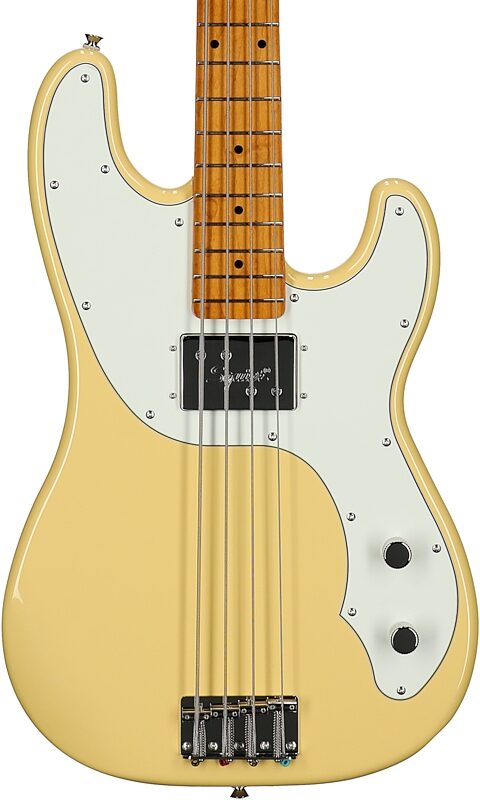 open zoom image for Squier Classic Vibe Telecaster Electric Bass, with Maple Fingerboard, Vintage White, Body Straight Front