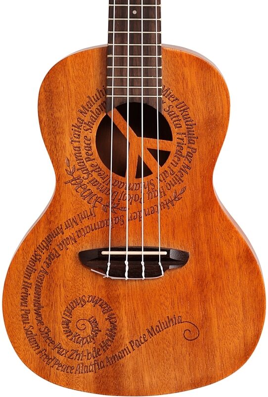 open zoom image for Luna UKEMALU Malu Concert Ukulele (with Gig Bag), New, Body Straight Front