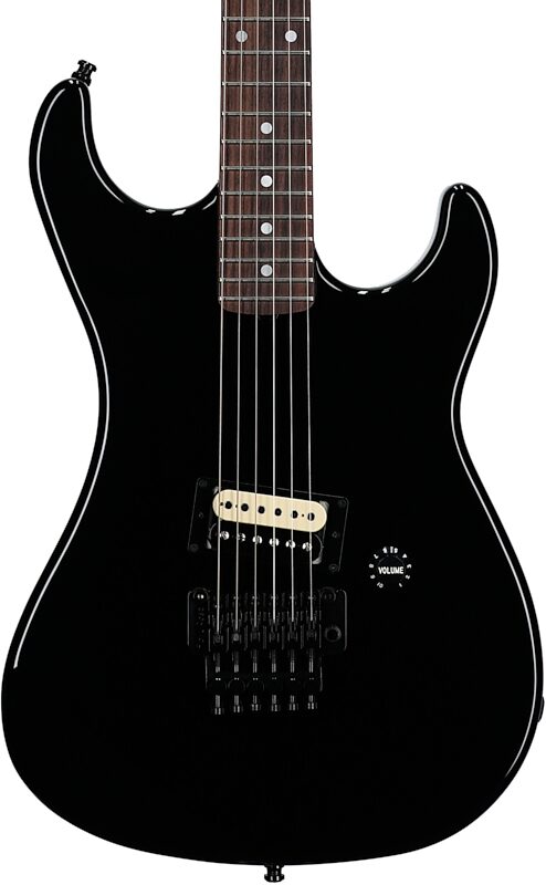 open zoom image for Kramer 1983 Baretta Reissue Electric Guitar (with Hard Case), Ebony, Rosewood Fretboard, Open Box (Very Good), Body Straight Front