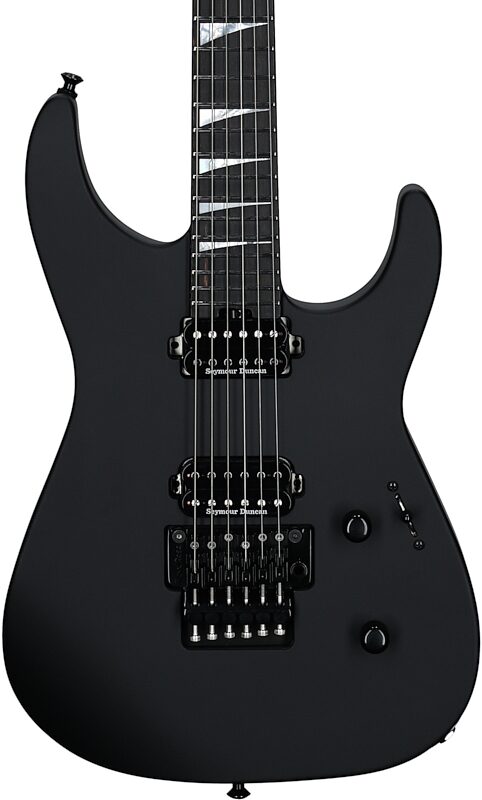 open zoom image for Jackson American Soloist SL2 DX Electric Guitar (with Case), Satin Black, Body Straight Front