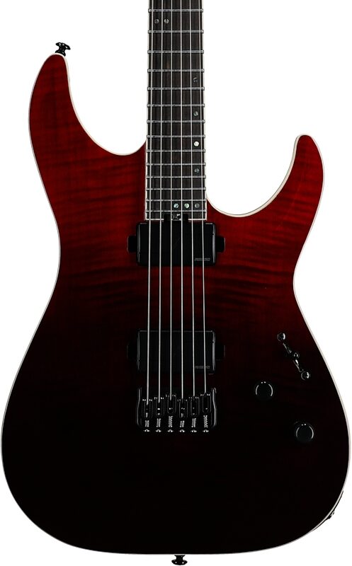 open zoom image for Schecter C-1 SLS Elite Electric Guitar, Blood Burst, Body Straight Front