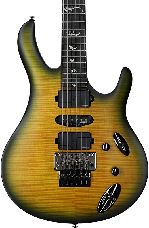 open zoom image for PRS Paul Reed Smith SE Chleo Electric Guitar (with Gig Bag), Mantis Burst, Body Straight Front