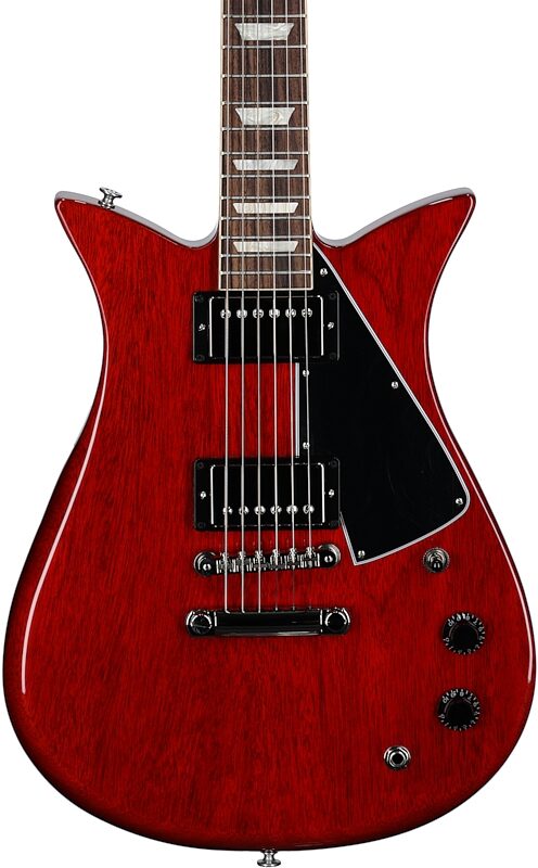 open zoom image for Gibson Theodore Standard Electric Guitar (with Case), Vintage Cherry, Open Box (Very Good), Body Straight Front