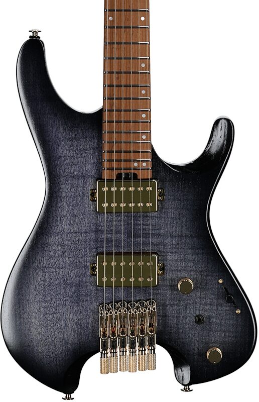 open zoom image for Ibanez Q52FMG Electric Guitar (with Gig Bag), Deep Twilight Burst, Body Straight Front