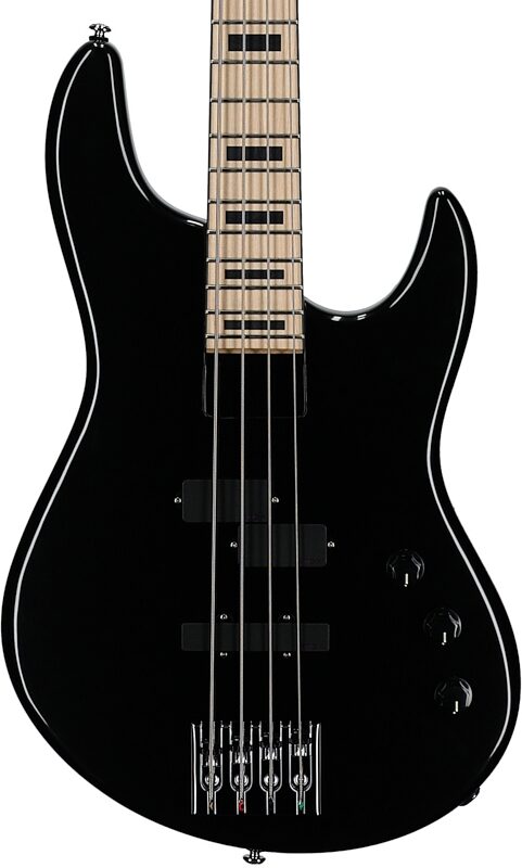 open zoom image for Spector Icon NC-4 Frank Bello Signature Model Electric Bass, Black, Body Straight Front