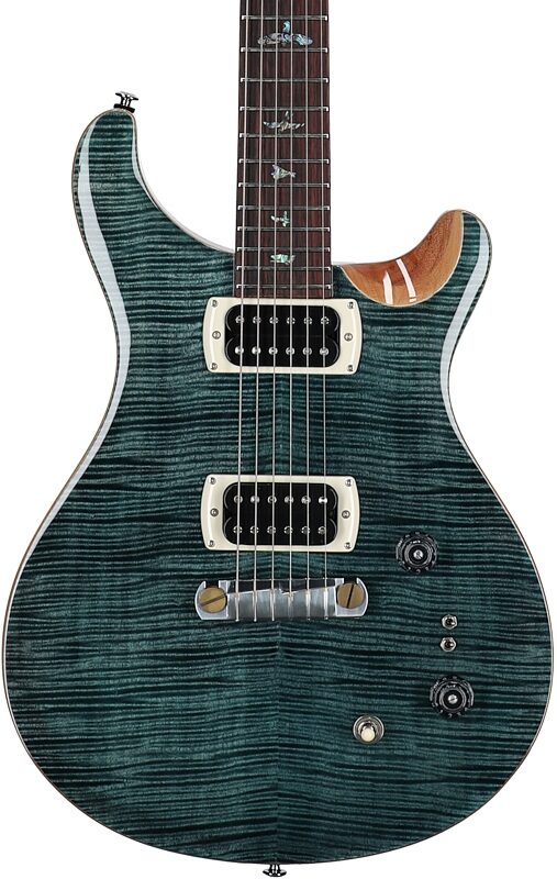 open zoom image for PRS Paul Reed Smith SE Paul's Guitar Electric Guitar (with Gig Bag), Slate Blue, Body Straight Front