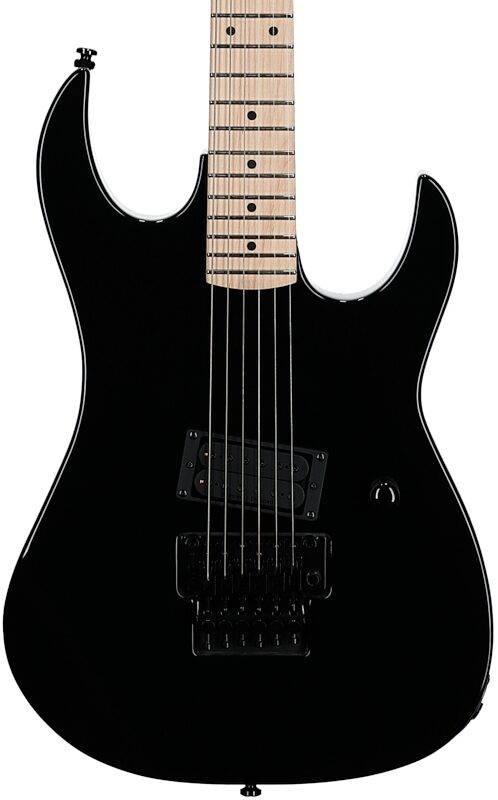 open zoom image for B.C. Rich GR2FRRC Gunslinger Retro II Electric Guitar, Black, Body Straight Front