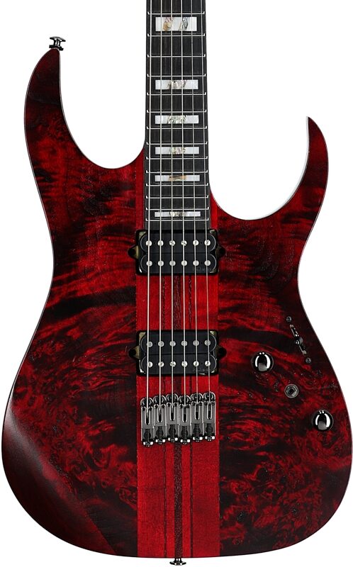 open zoom image for Ibanez RGT1221PB Premium Electric Guitar (with Gig Bag), Stained Wine Red, Body Straight Front