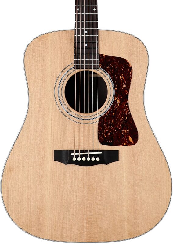 open zoom image for Guild D-50 Standard Dreadnought Acoustic Guitar, Natural, Body Straight Front