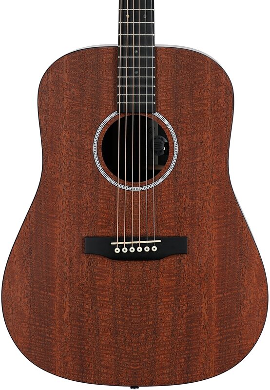 open zoom image for Martin D-X1E Mahogany Acoustic-Electric Guitar (with Gig Bag), New, Body Straight Front