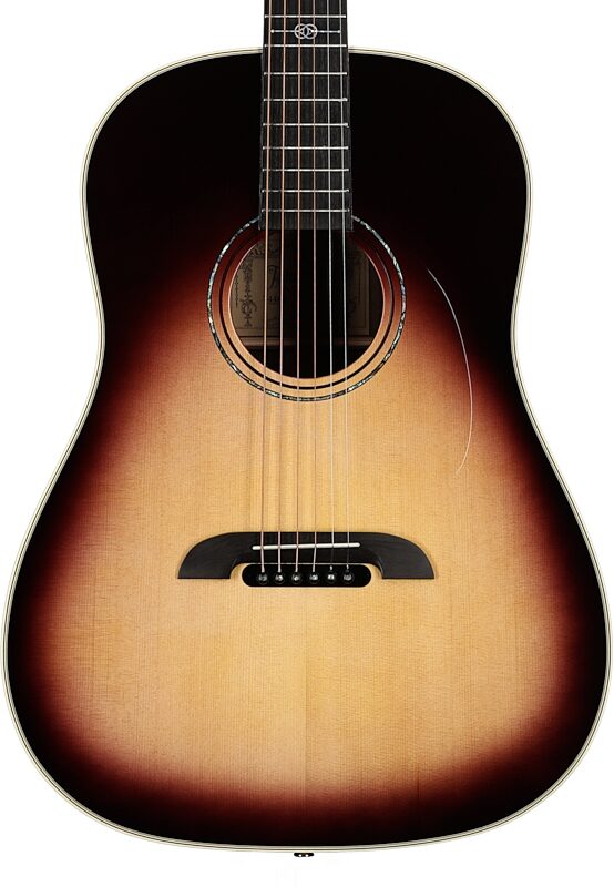 open zoom image for Alvarez Yairi DYMR70 Masterworks Dreadnought Acoustic Guitar (with Case), Sunburst, Body Straight Front