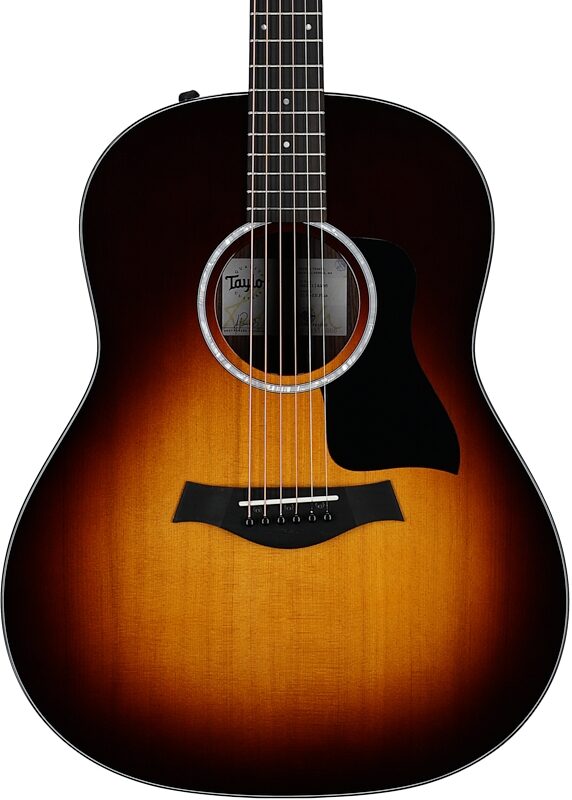 open zoom image for Taylor 217e Plus Grand Pacific Acoustic-Electric Guitar (with Aerocase), Tobacco Burst, Body Straight Front
