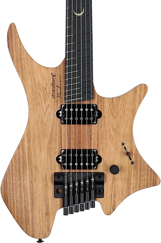 open zoom image for Strandberg Boden Prog NX 6 Plini Edition Electric Guitar (with Gig Bag), Natural, Body Straight Front
