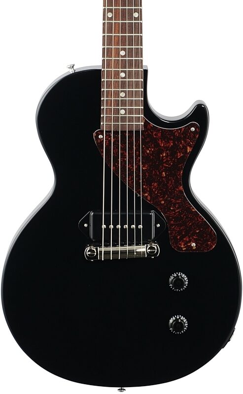 open zoom image for Gibson Les Paul Junior Vintage Electric Guitar (with Case), Ebony, Open Box (Very Good), Body Straight Front