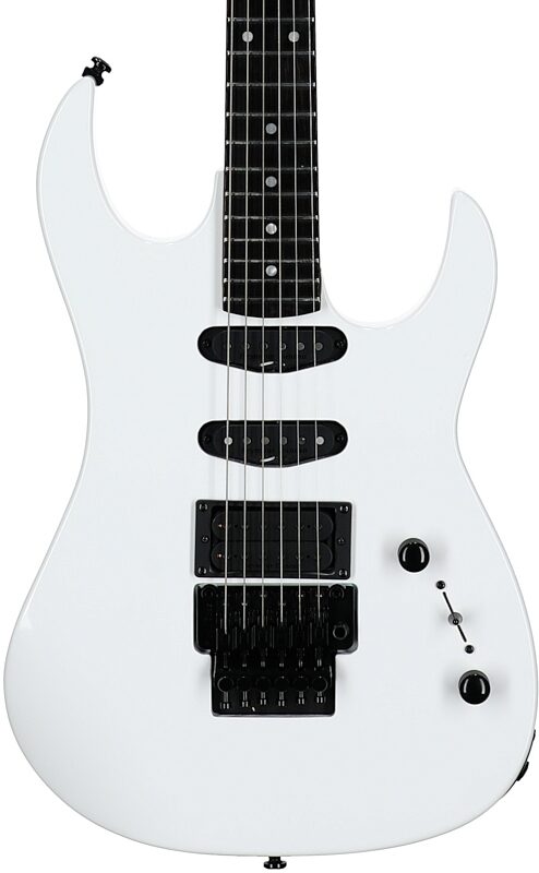 open zoom image for B.C. Rich ST3 Retro II Floyd Rose Electric Guitar, White, Body Straight Front