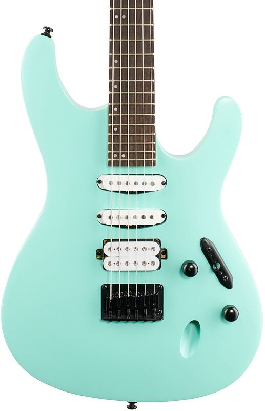 open zoom image for Ibanez S561 Electric Guitar, Sea Foam Green Matte, Body Straight Front