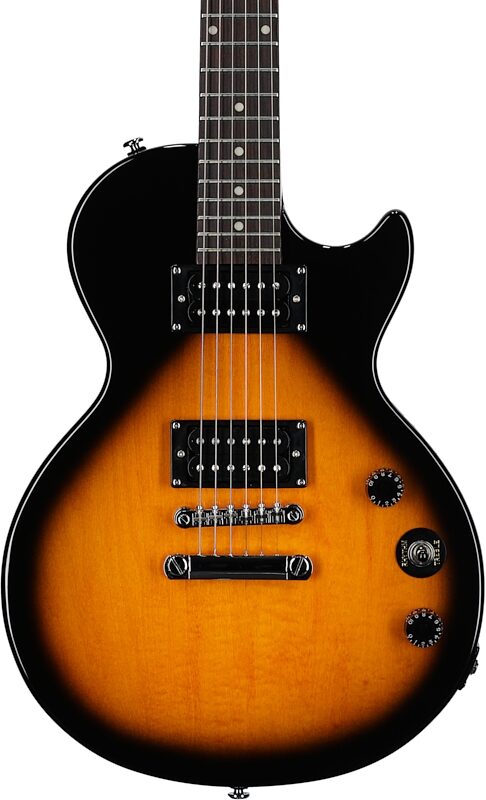 open zoom image for Epiphone Les Paul Special II Electric Guitar, Vintage Sunburst, Body Straight Front