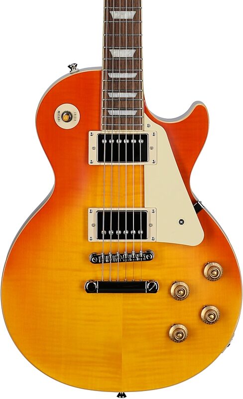 open zoom image for Epiphone 1959 Les Paul Standard Electric Guitar (with Case), Aged Honey Fade, Body Straight Front