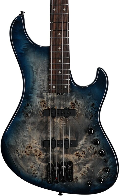 open zoom image for Ibanez MDM1600 Mode Electric Bass (with Gig Bag), Cosmic Blue Starburst Low Gloss, Body Straight Front