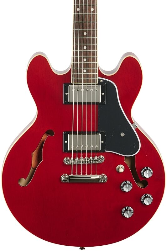 open zoom image for Epiphone ES-339 Semi-Hollowbody Electric Guitar, Cherry, Body Straight Front