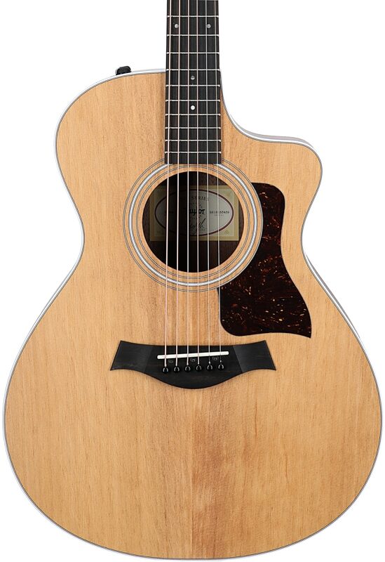 open zoom image for Taylor 212ce-v2 Grand Concert Acoustic-Electric Guitar (with Gig Bag), New, Body Straight Front