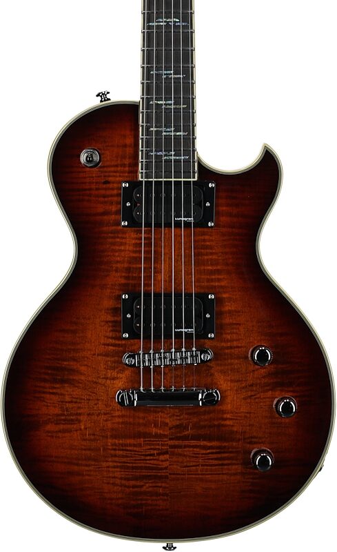 open zoom image for Schecter Solo II Supreme Electric Guitar, Cat's Eye, Body Straight Front