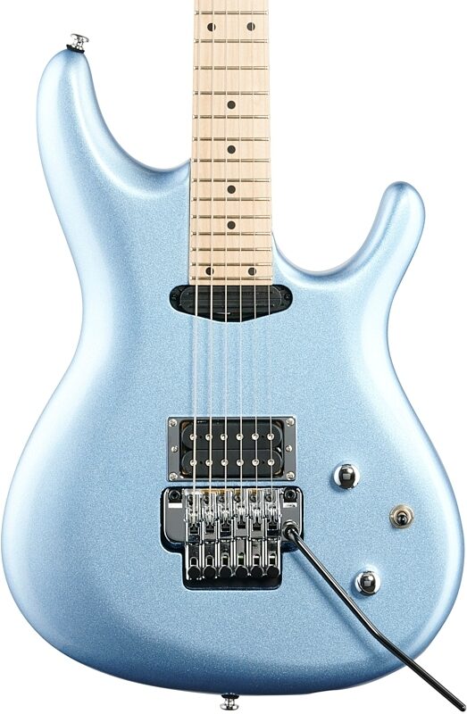 open zoom image for Ibanez Joe Satriani JS140M Electric Guitar, Soda Blue, Body Straight Front
