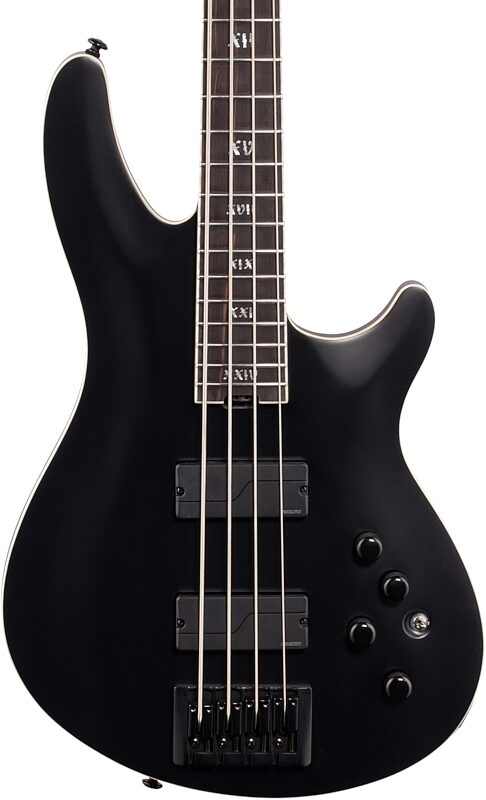 open zoom image for Schecter SLS Elite-4 Electric Bass, Evil Twin, Body Straight Front