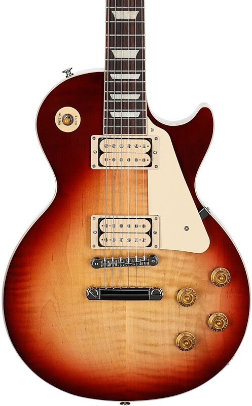 open zoom image for Gibson Limited Edition Les Paul Standard '50s Double Trouble Electric Guitar, Vintage Bourbon, Body Straight Front