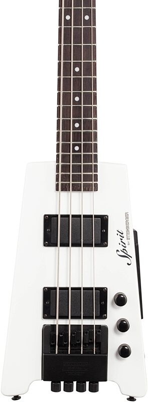open zoom image for Steinberger Spirit XT-2 Standard Electric Bass (with Gig Bag), White, Body Straight Front