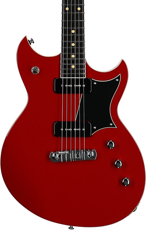 open zoom image for Reverend Reeves Gabrels Dirtbike Royale Electric Guitar, Red, Body Straight Front