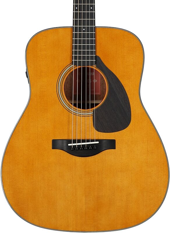 open zoom image for Yamaha FGX5 Dreadnought Acoustic-Electric Guitar, Gloss Natural, Body Straight Front