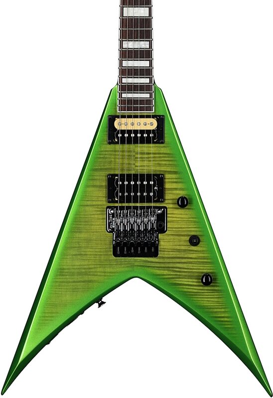 open zoom image for Jackson X Series Signature Scott Ian King V Electric Guitar, Baldini, Open Box (Very Good), Body Straight Front