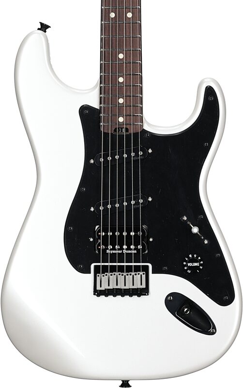 open zoom image for Charvel Jake E Lee Signature Pro-Mod So-Cal Electric Guitar, White, Body Straight Front