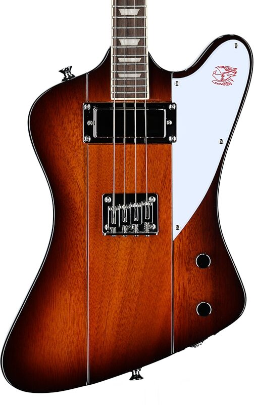 open zoom image for Epiphone Mandobird Electric Mandolin (with Gig Bag), Vintage Sunburst, Body Straight Front