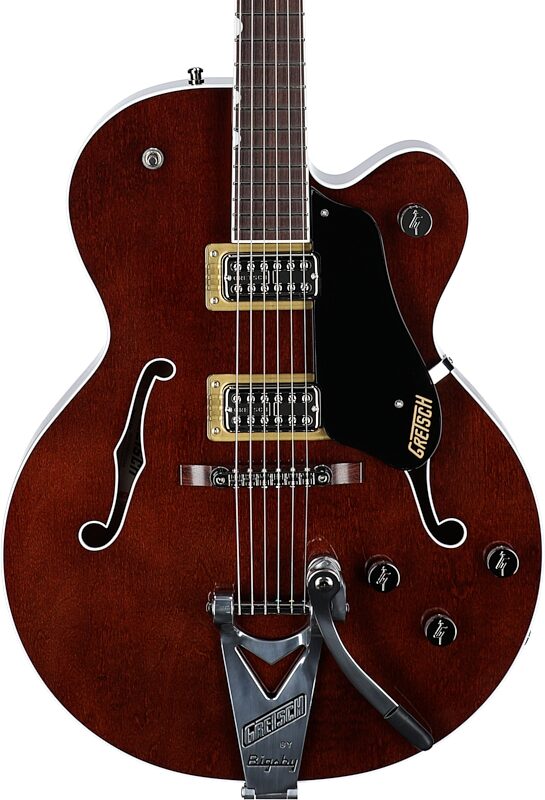 open zoom image for Gretsch Pro Collection Tennessean Electric Guitar (with Case), Walnut Stain, Body Straight Front
