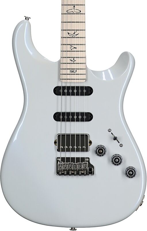 open zoom image for PRS Paul Reed Smith Fiore Electric Guitar (with Gig Bag), Pearl White, Body Straight Front