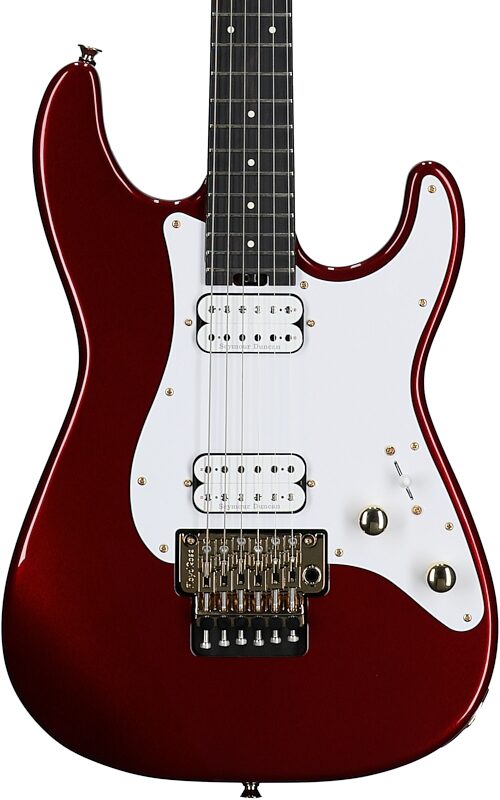 open zoom image for Charvel Pro-Mod Plus So-Cal Style 1 HH FR Electric Guitar, Ebony Fingerboard (with Gig Bag), Candy Apple, Body Straight Front
