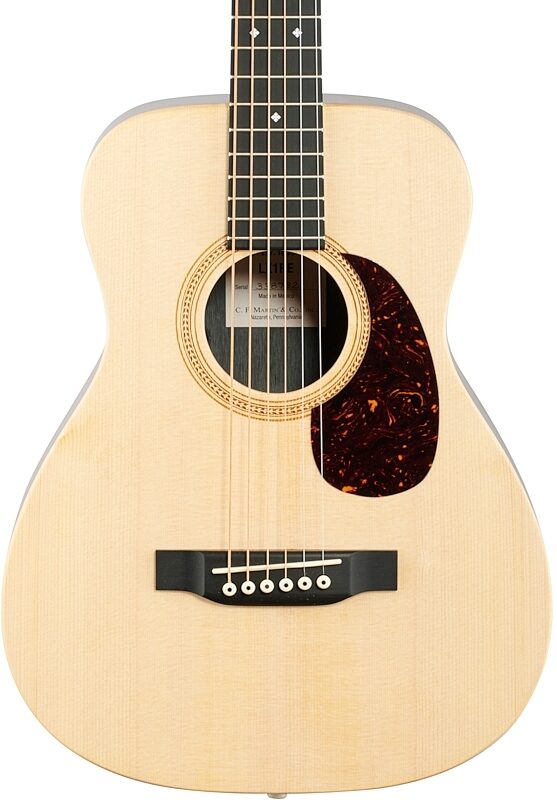 open zoom image for Martin LX1RE Little Martin Acoustic-Electric Guitar (with Gig Bag), New, Body Straight Front