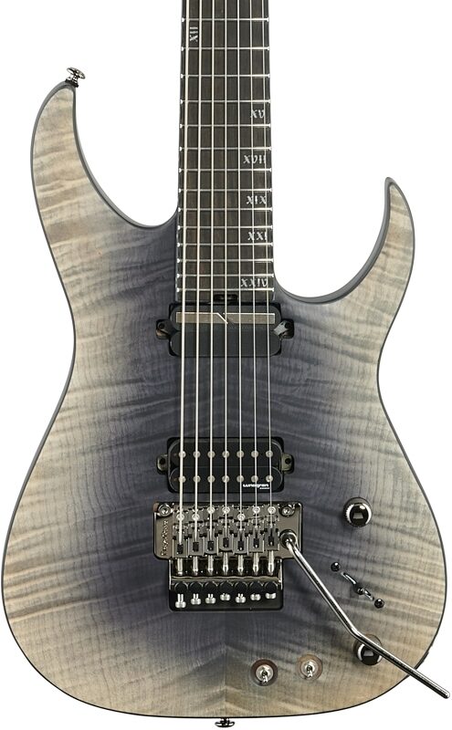 open zoom image for Schecter Banshee Mach 7 FR-S Electric Guitar, Fallout Burst, Body Straight Front