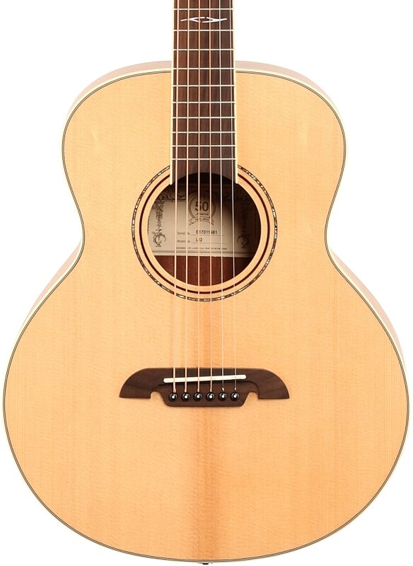 open zoom image for Alvarez LJ2 Little Jumbo Acoustic Guitar (with Gig Bag), New, Body Straight Front