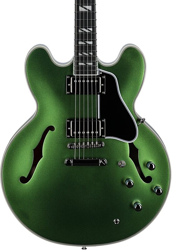 open zoom image for Epiphone Futura ES-355 Electric Guitar (with Gig Bag), Dragonfly Shift, Body Straight Front