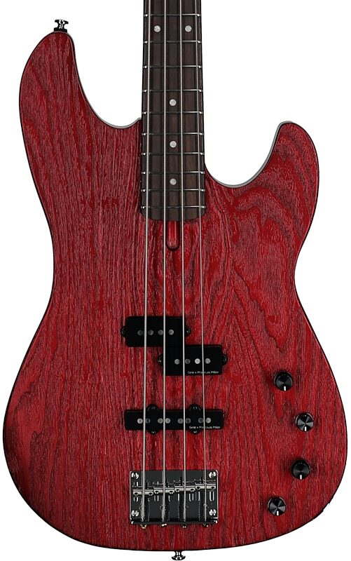 open zoom image for Sire Marcus Miller P6 Electric Bass, Candy Apple Red, Body Straight Front