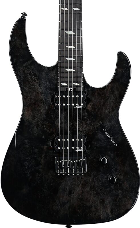 open zoom image for Legator N6SS Ninja 6 Super Shred Electric Guitar, Black, Body Straight Front