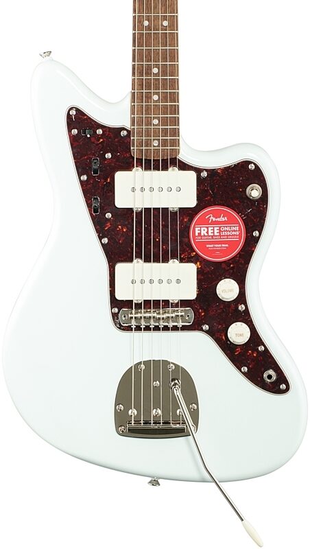 open zoom image for Squier Classic Vibe '60s Jazzmaster Electric Guitar, with Laurel Fingerboard, Sonic Blue, Open Box (Very Good), Body Straight Front