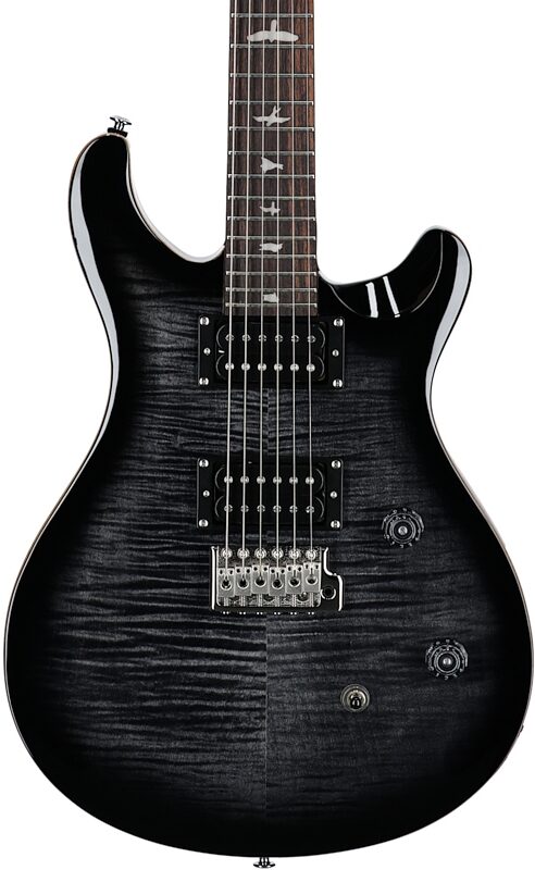 open zoom image for PRS Paul Reed Smith SE CE 24 Electric Guitar (with Gig Bag), Charcoal Burst, Body Straight Front