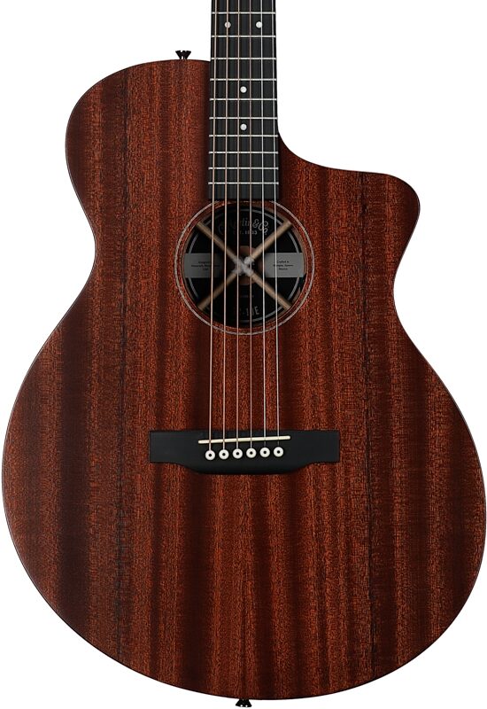 open zoom image for Martin SC-10E-02 Road Series Acoustic-Electric Guitar (with Gig Bag), New, Body Straight Front